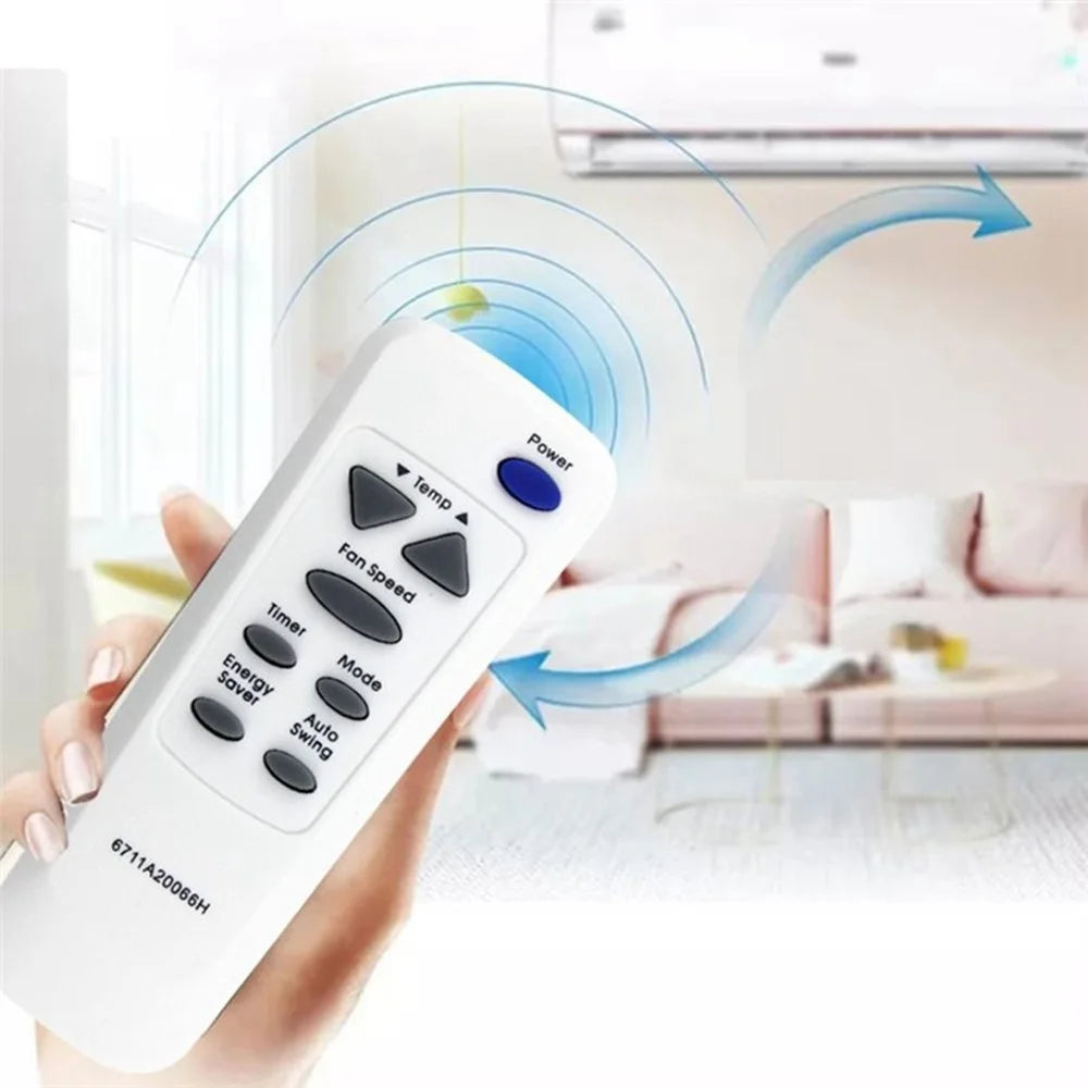 6711A20066H For LG Air Conditioner Remote Control 10m Range Infrared Wireless Controller Replacement - 3