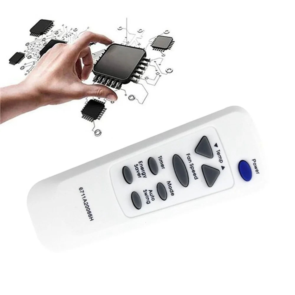 6711A20066H For LG Air Conditioner Remote Control 10m Range Infrared Wireless Controller Replacement - 6