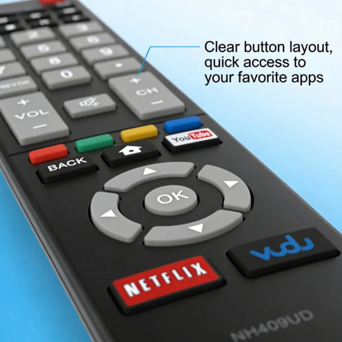 NH409UD For MAGNAVOX Television IR Controller Battery Powered TV Remote Control - 5