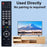 NH404UD For MAGNAVOX Television IR Controller Battery Powered TV Remote Control - 5
