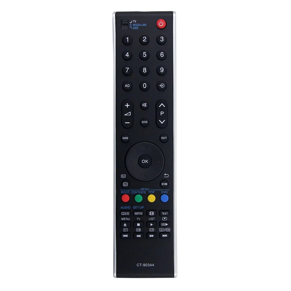 CT-90344 For Toshiba TV Remote Control ABS Replacement Infrared Controller - 1