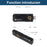 X8 64GB Dual System TV Game Stick Retro Gaming Console with 8K Output and 2.4G Wireless Controllers - Black - 7