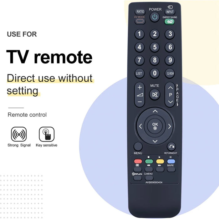 AKB69680404 For LG TV Remote Control Infrared Ergonomic Wireless Replacement Handheld Controller - 6
