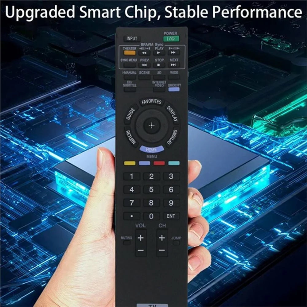 RM-YD040 For Sony TV Remote Control Battery Operated Infrared Replacement Controller - 6