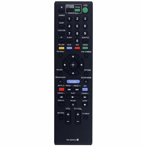 RM-ADP072 For Sony Blu-ray DVD Player Remote Control IR Controller Replacement - 1