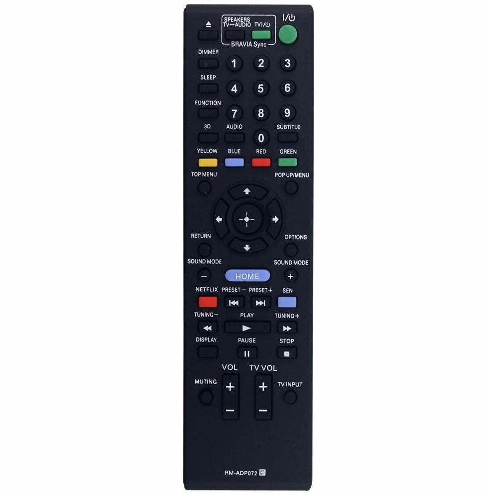 RM-ADP072 For Sony Blu-ray DVD Player Remote Control IR Controller Replacement - 1