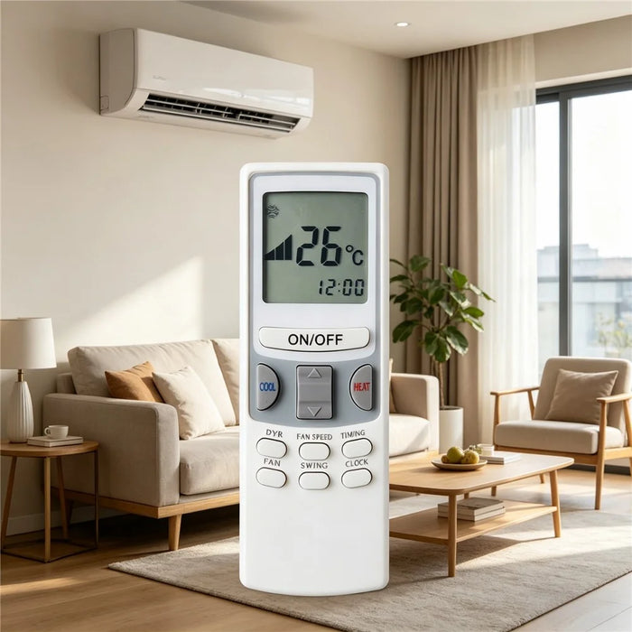 KTCL002 For Chunlan Air Conditioner Infrared Remote Control Replacement 10m Range Wireless Controller - 2