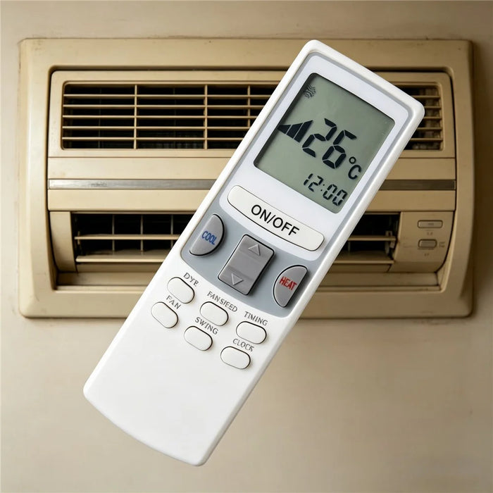 KTCL002 For Chunlan Air Conditioner Infrared Remote Control Replacement 10m Range Wireless Controller - 4