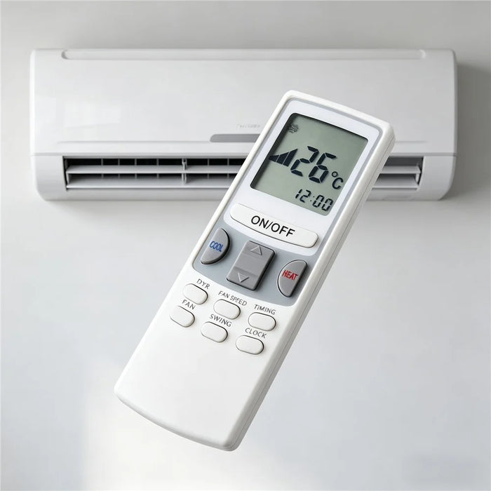 KTCL002 For Chunlan Air Conditioner Infrared Remote Control Replacement 10m Range Wireless Controller - 6