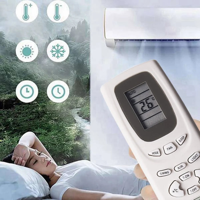 Y512F2 For Gree Air Conditioner Infrared Remote Control Replacement 10m Range Wireless Controller - 5
