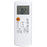 RG57A6 / BGEFU1 For Midea Air Conditioner Infrared Remote Control 10m Range Replacement Controller - 1