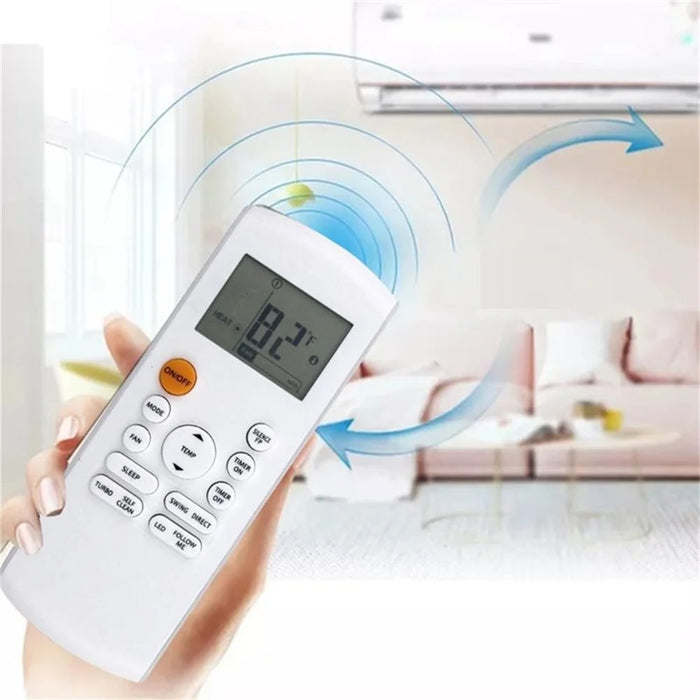 RG57A6 / BGEFU1 For Midea Air Conditioner Infrared Remote Control 10m Range Replacement Controller - 4