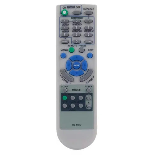 RD-448E For NEC Projector Infrared Remote Control Replacement Ergonomic Controller - 1