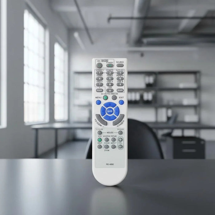 RD-469E For NEC Projector Infrared Remote Control Replacement Ergonomic Controller - 5