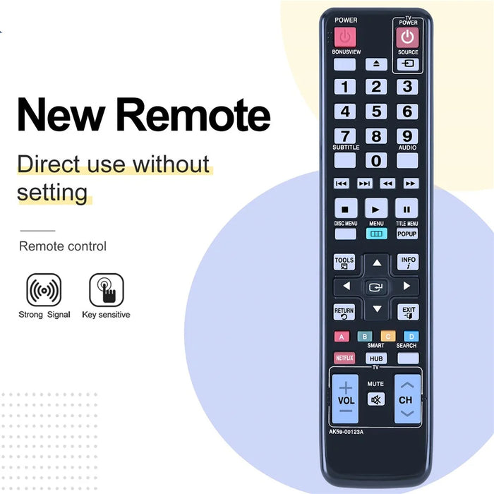 AK59-00123A For Samsung TV Remote Control Infrared Replacement Long Range Handheld Controller - 2