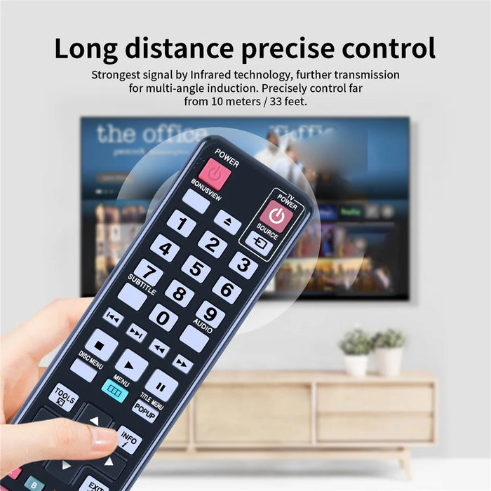 AK59-00123A For Samsung TV Remote Control Infrared Replacement Long Range Handheld Controller - 5