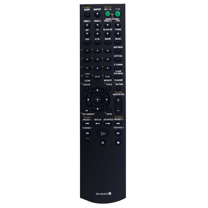 RM-AAU019 For Sony Home Theater Audio System Infrared Remote Control Ergonomic Grip - 1