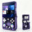 X3 Ultra Handheld Game Console 4.2 Inch IPS Screen Retro Classic Gamepad, 1+8GB - Transparent Purple - 1