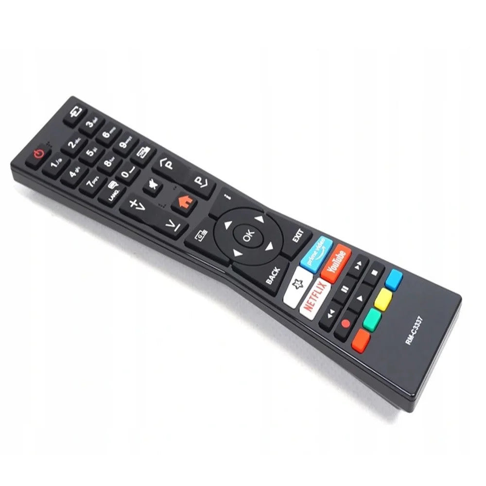 RM-C3337 Ergonomic Design Television Remote Control Replacement for JVC RMC3337 RCA243100P TV - 2