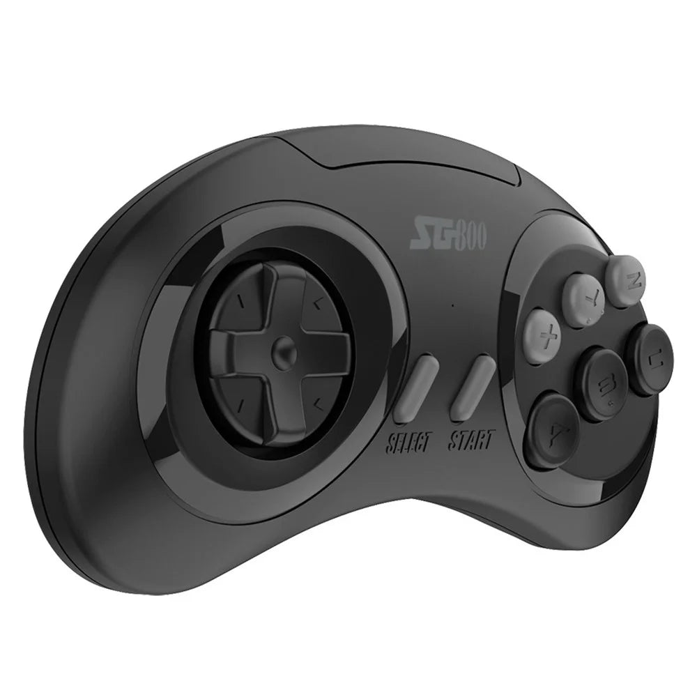 SG800 2.4G Wireless Handheld Video Game Console HD TV Game Stick Game Controllers Dual Gamepad Built-in 2700+ Games for Sega Mega Drive / Genesis - 1