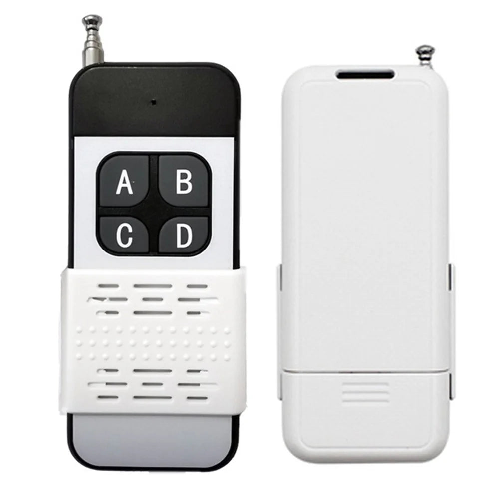 433MHz High Power 4 Buttons Wireless Remote Control Switch for Water Pump Factory Motor Electric Appliance (Learning Cord: EV1527) - 1