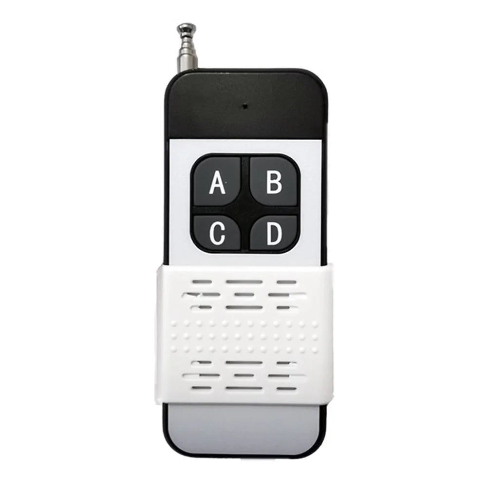 433MHz High Power 4 Buttons Wireless Remote Control Switch for Water Pump Factory Motor Electric Appliance (Learning Cord: EV1527) - 3