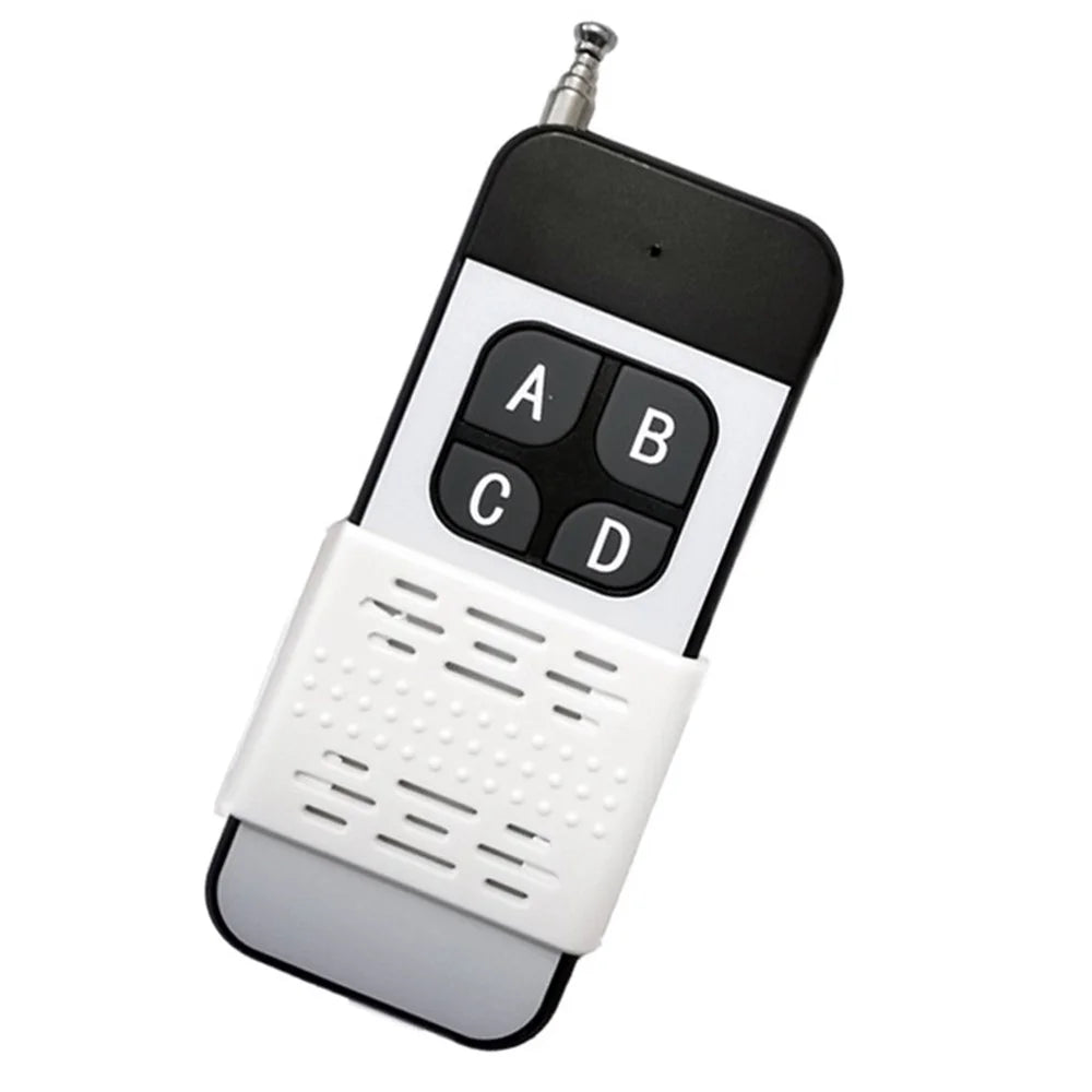 433MHz High Power 4 Buttons Wireless Remote Control Switch for Water Pump Factory Motor Electric Appliance (Learning Cord: EV1527) - 4