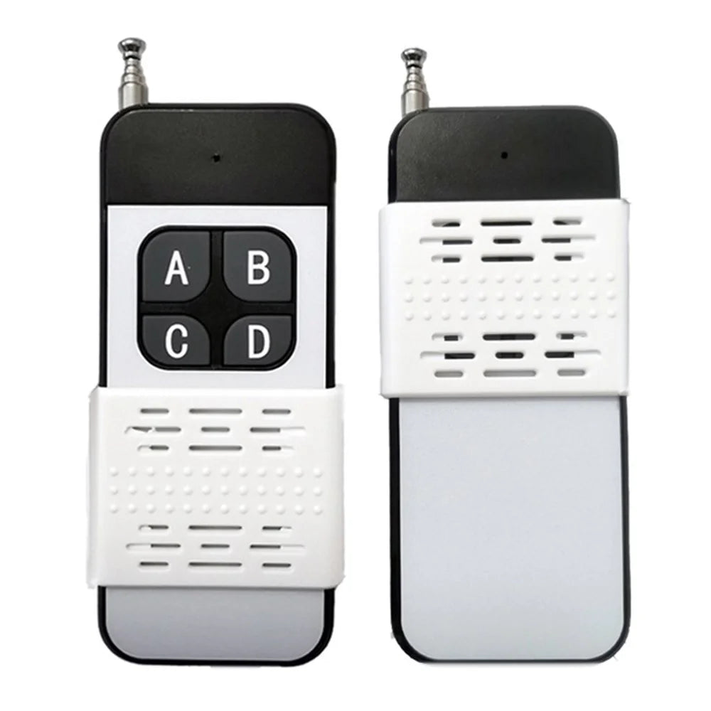 433MHz High Power 4 Buttons Wireless Remote Control Switch for Water Pump Factory Motor Electric Appliance (Learning Cord: EV1527) - 5