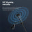 YANMAI BT8 Wireless Noise Reduction Microphone Bluetooth-compatible Lavalier Lapel Mic with Headphone - 2