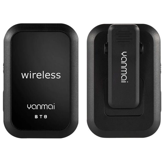 YANMAI BT8 Wireless Noise Reduction Microphone Bluetooth-compatible Lavalier Lapel Mic with Headphone - 6