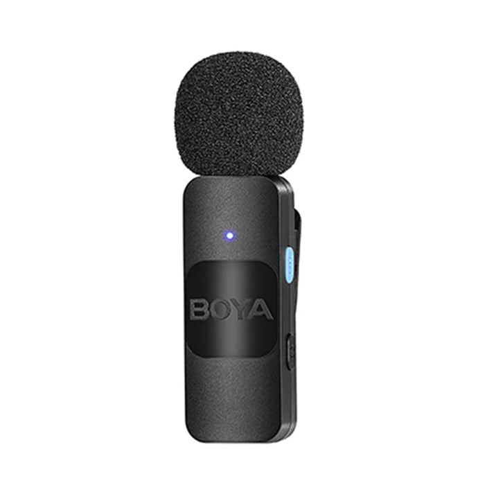 BOYA BY-V20 2.4Ghz Wireless Lavalier Microphones USB-C Mini Video Recording Mic with 2 Transmitters + 1 Receiver - 6
