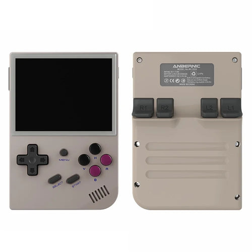 ANBERNIC RG35XX 3.5-inch IPS Display Retro Game Console 64GB Handheld Game Console - Grey - 1