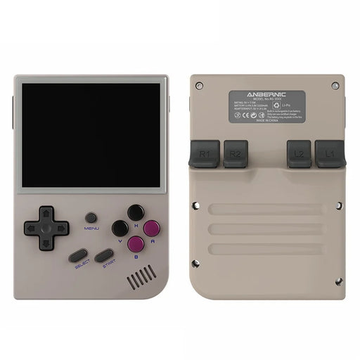 ANBERNIC RG35XX 3.5-inch IPS Display Retro Game Console 64GB Handheld Game Console - Grey - 1
