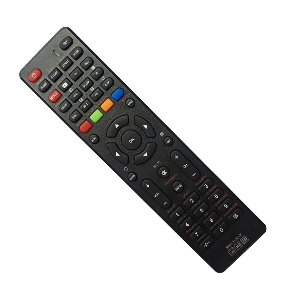 Rm-L1130 + X NETFLIX Function Remote Replacement Television Remote Control for Sony Samsung AOC LCD TV - 7