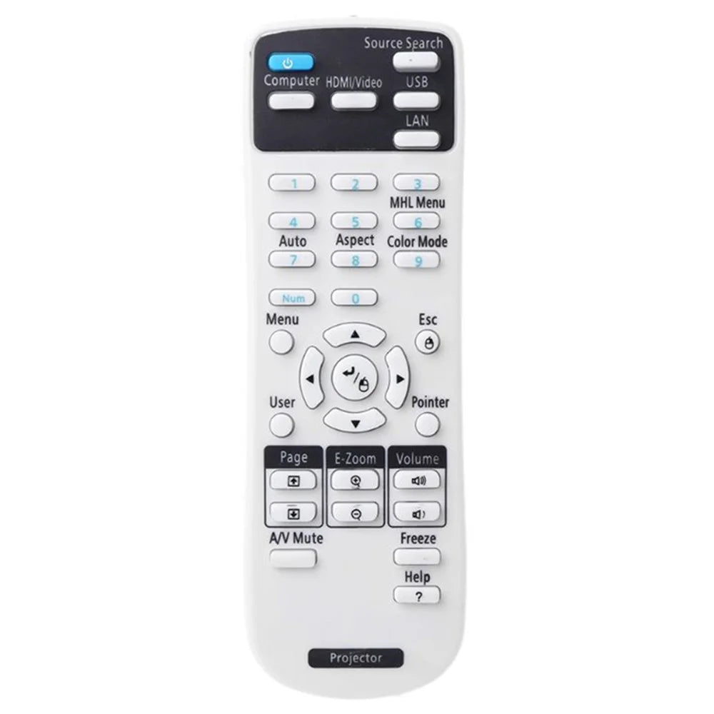 Replacement Controller for Epson Projector EX3220 / EX5220 / EX5230 / EX6220 / EX7220 Remote Control - 1