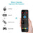 T16+ 2.4G Wireless Smart TV Remote Control Air Mouse Keyboard Supports IR Learning - 4