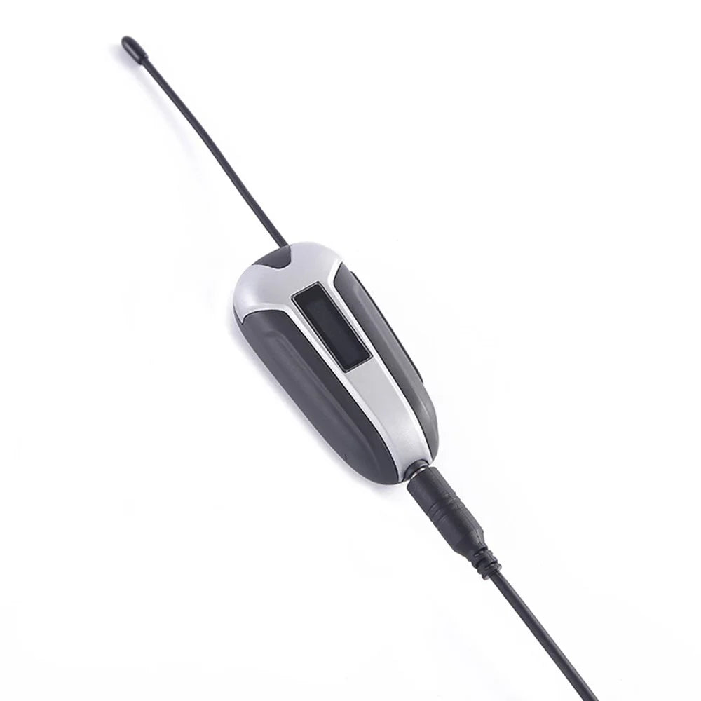 TX-02 UHF Microphone 1 to 2 Wireless Mic Headset for Outdoor Speaker Amplifier Performance - 6