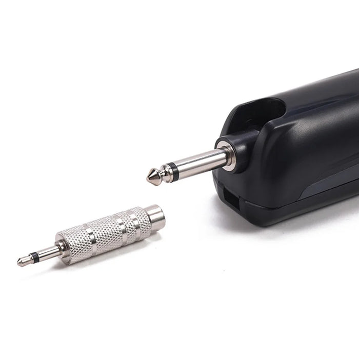 PRO-15C UHF Lavalier Wireless Microphone Headset 1 to 4 Potable Condenser Mic with Receiver - EU Plug - 3
