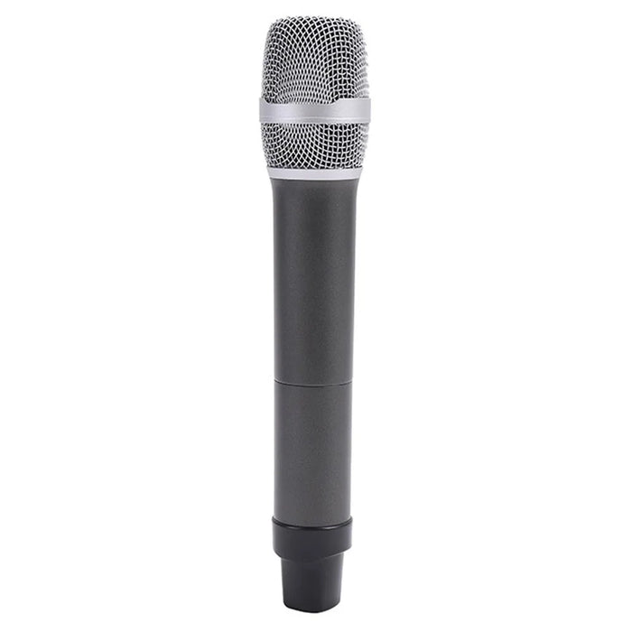 M-3 Portable Microphone Set with Receiver U-Band FM Wireless Microphone for Speaker Karaoke - 2
