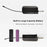 M-3 Portable Microphone Set with Receiver U-Band FM Wireless Microphone for Speaker Karaoke - 7