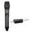 W-14 Moving Coil Microphone U-Band FM Wireless Mic with Receiver Home Karaoke Microphone - Grey - 1