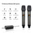 W-15 Professional Dual Dynamic Mic Handheld UHF Wireless Microphone System for Home KTV - Black - 2