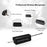 W-15 Professional Dual Dynamic Mic Handheld UHF Wireless Microphone System for Home KTV - Black - 5