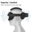 Adjustable Head Strap for Meta Quest 3 Headset VR Replacement Headband VR Accessories Built-In 6400mAh - Black - 3
