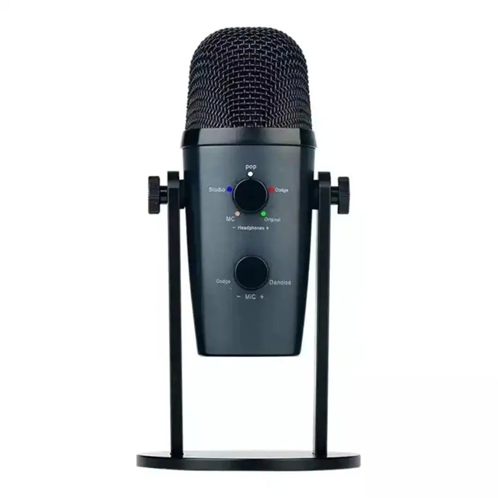 JMARY MC-PW10 Professional 4 Sound Modes USB Desktop Condenser Microphone - 2