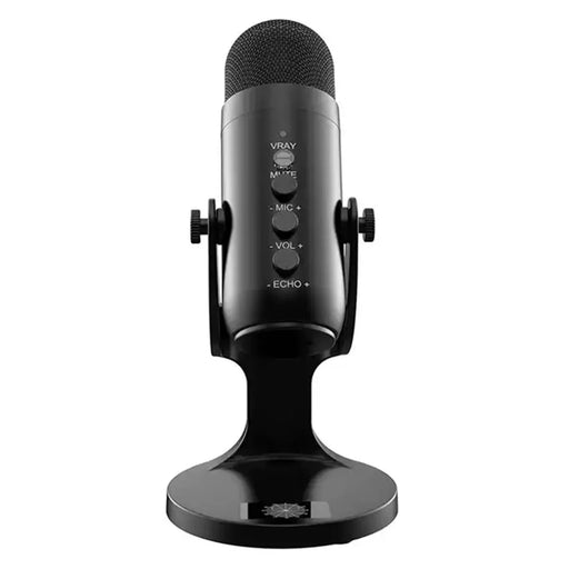 JMARY MC-PW8 Condenser Microphone USB Desktop Mic with Real-time Monitoring - 1