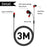 JMARY MC-R6 3m Type-C Wired Lavalier Microphone Live Streaming Mic with In-ear Earphone - 3