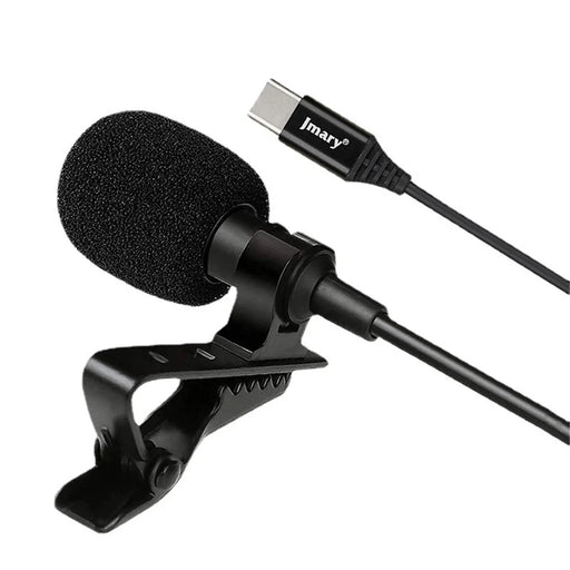 JMARY MC-R2 2m Lavalier Type-C Wired Microphone Interview Video Recording Mic - 1