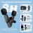 AP031 2 Wireless Lavalier Microphones with 1 Receiver for iPhone, Type-C Cell Phone, Camera - 4