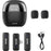 BOYA BY-WM3T-D2 2 Transmitter + 1 8-Pin Receiver, 2.4GHz Wireless Noise Reduction Lapel Clip Mics - 2